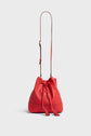 Sac seau en cuir lavé - JANE