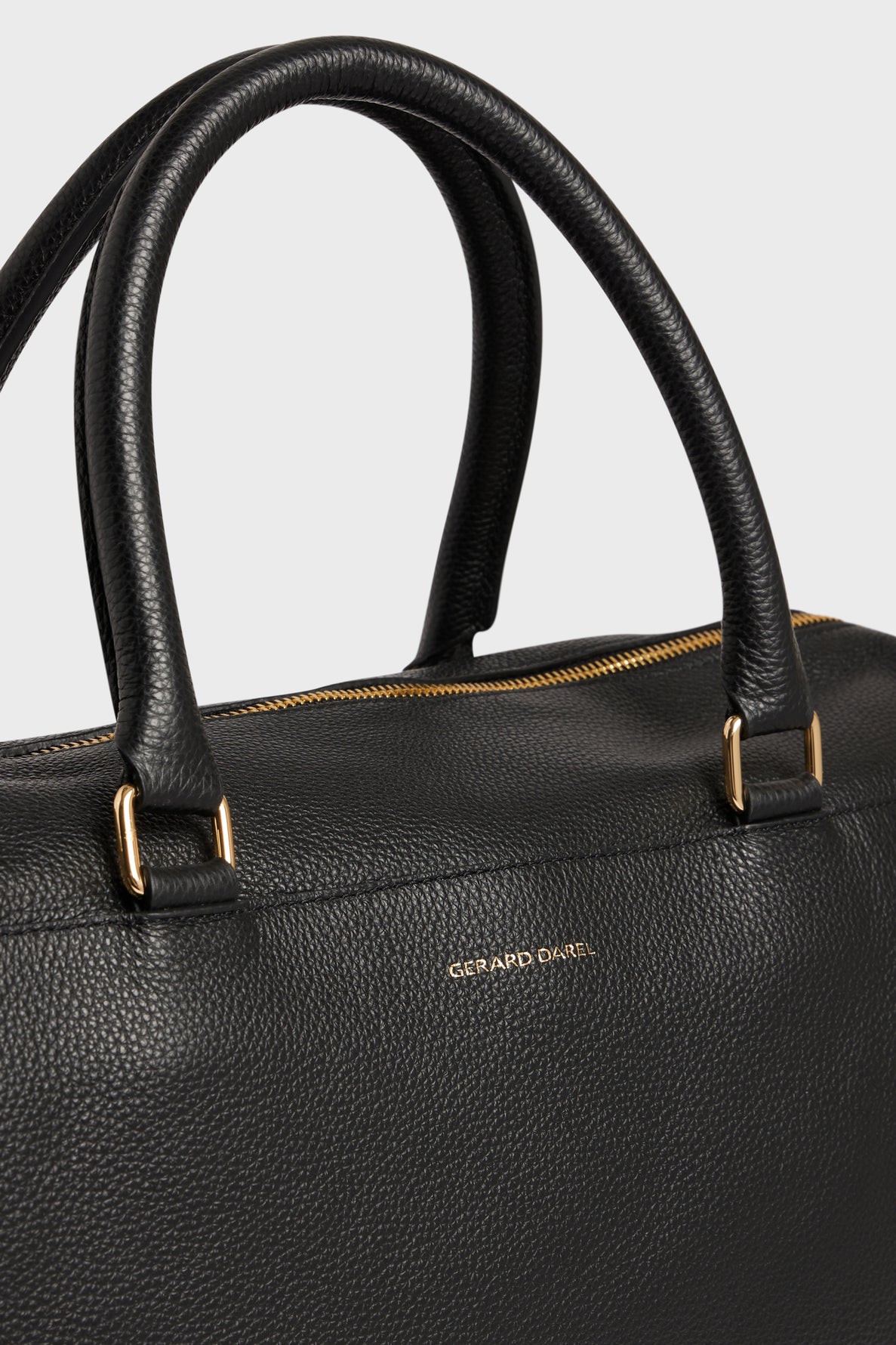 Sac bowling en cuir grainé - LE JACKIE