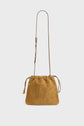 Sac bourse en cuir velours - ALICE