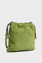 Sac bourse en cuir velours - ALICE