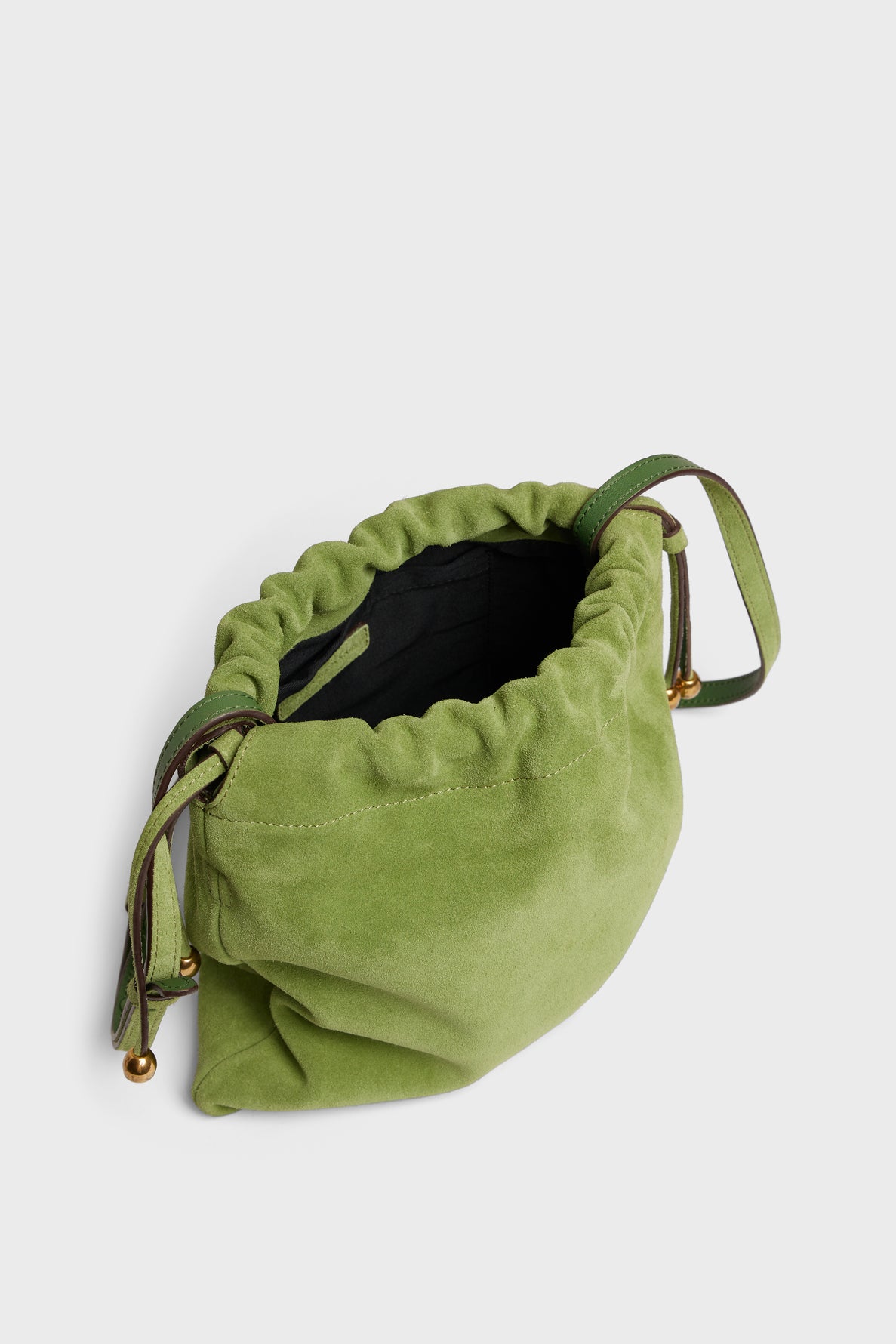 Sac bourse en cuir velours - ALICE