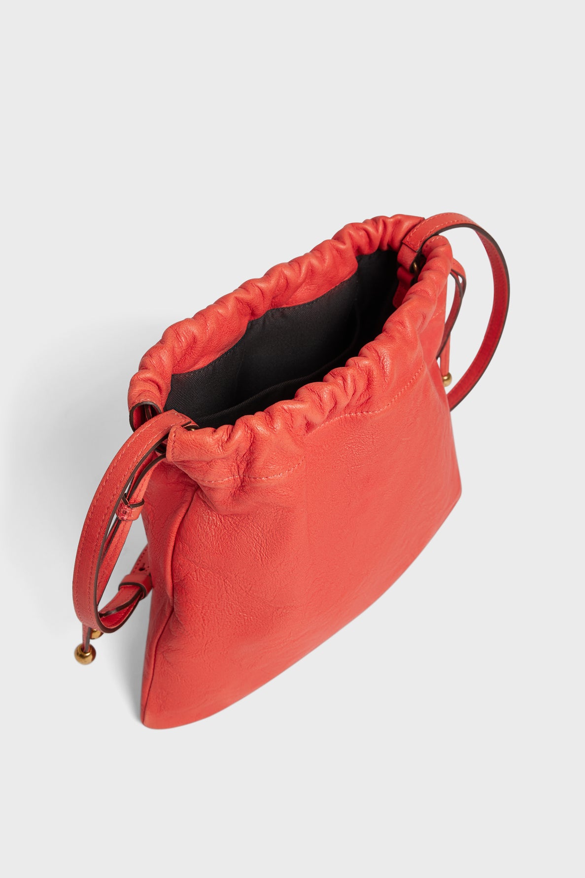Sac bourse en cuir lavé - ALICE