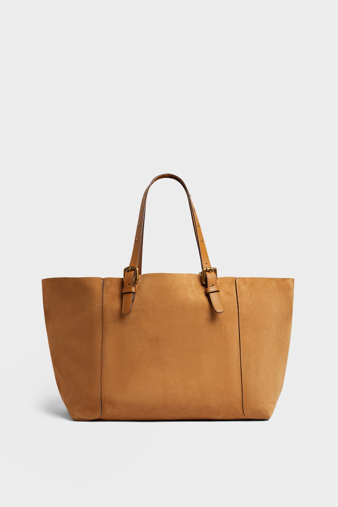 Cabas en cuir velours intérieur métallisé - SIMPLE BAG