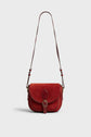 Saddle bag in suede leather - GYPSY