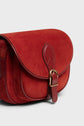 Saddle bag in suede leather - GYPSY