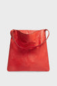 Totebag in washed sheep leather - LADY