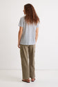 100% linen Ikat print T-shirt - ADELICE