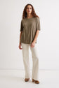 Linen T-shirt - AGNES