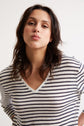 Tee-shirt 100% lin à rayures - ALICIA