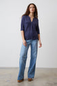 Linen T-shirt with pockets - ANDREW