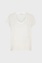 V-neck cotton T-shirt - ANDY
