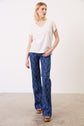 V-neck cotton T-shirt - ANDY