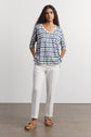 100% tie-dye linen T-shirt - APPOLINE