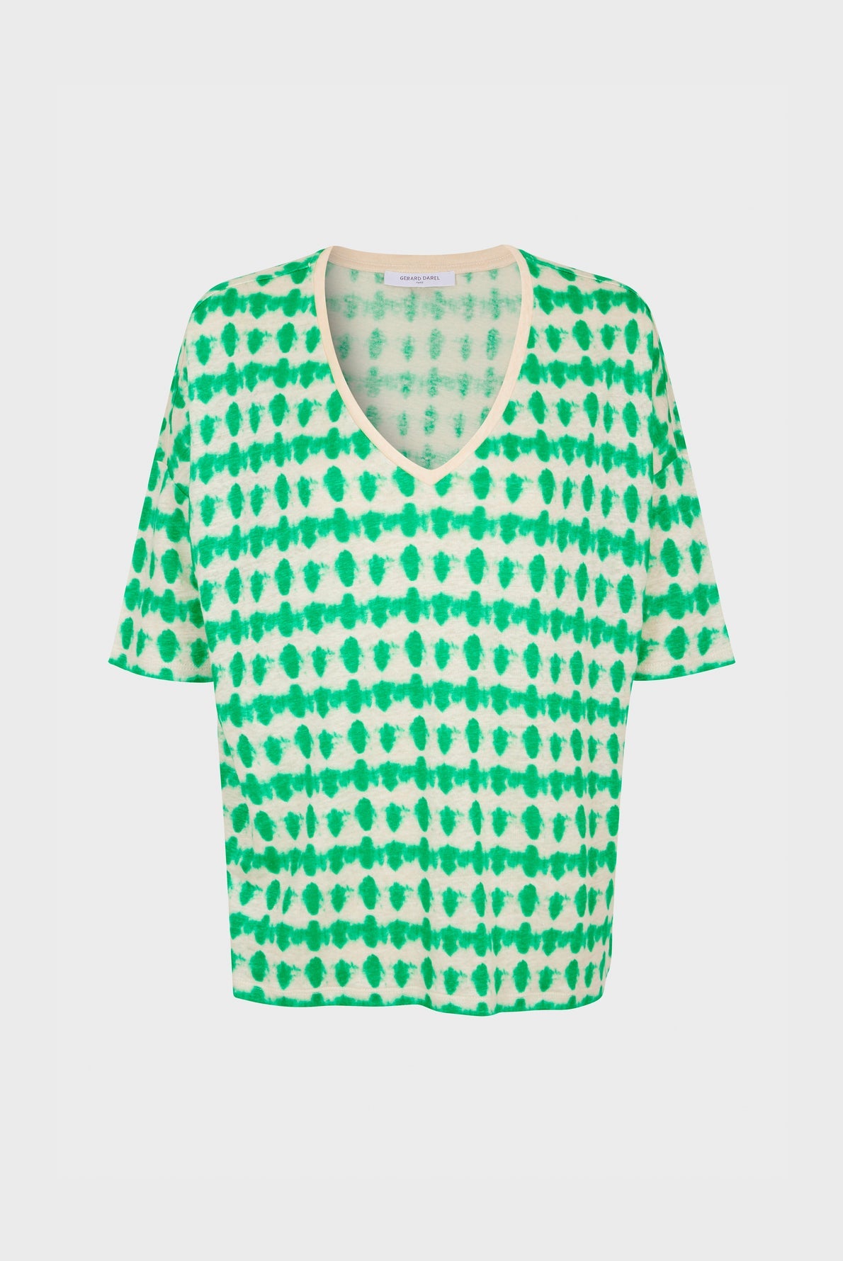 T-shirt lin Tie &amp; Dye - APPOLINE