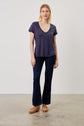 T-Shirt V en lin - APPOLON