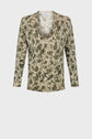 Floral linen sweater - LAURYNNE