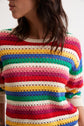 Pull crochet 100% coton - LEEN