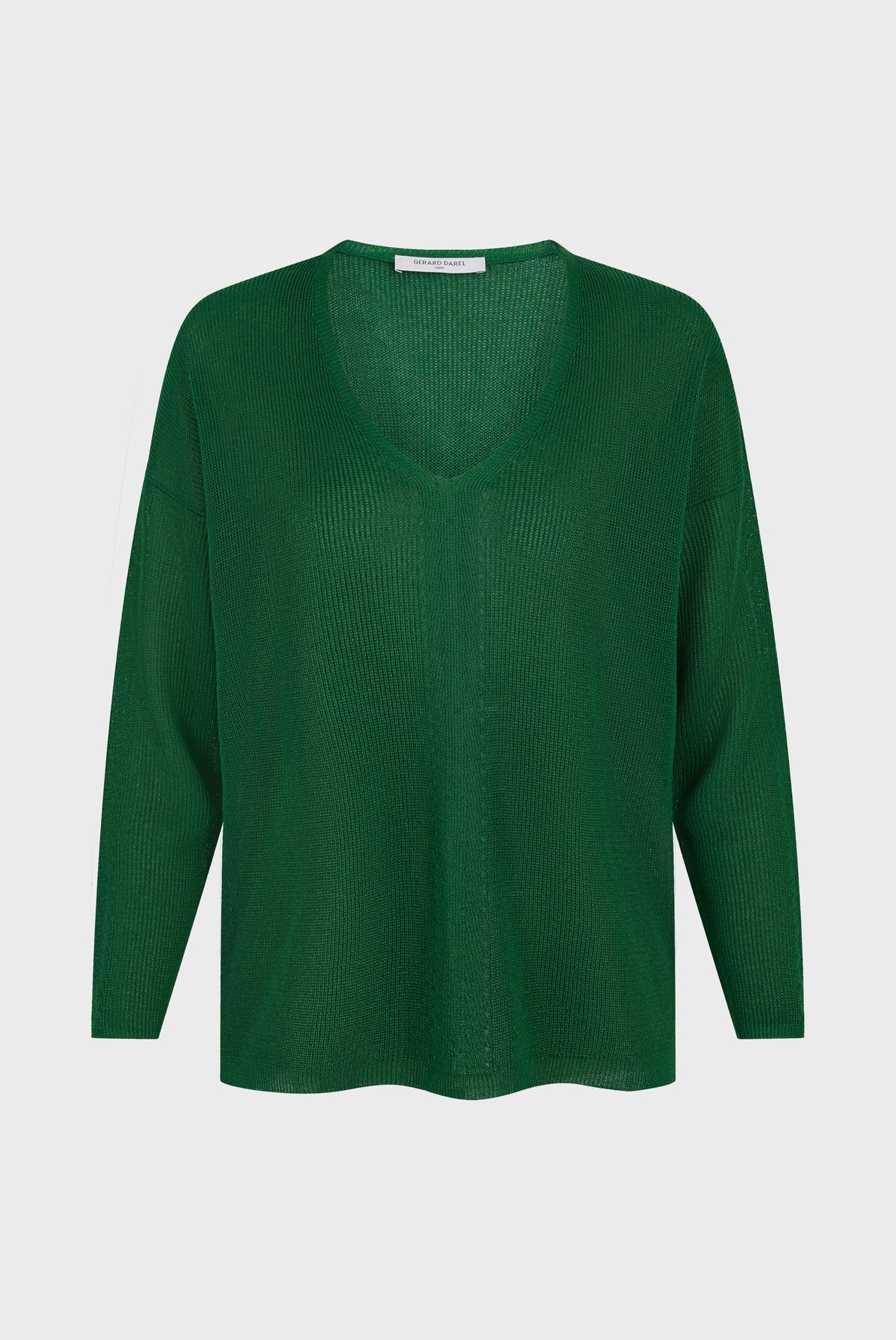 Soft V-neck sweater - LEOLINE