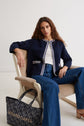 Jacket style cardigan – LEONTINE