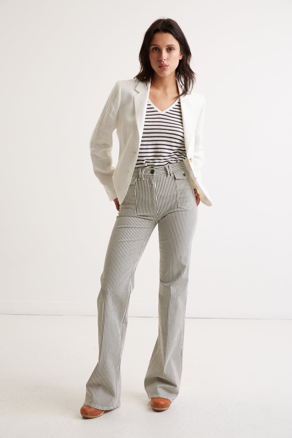 Veste de tailleur lin - NAURIA