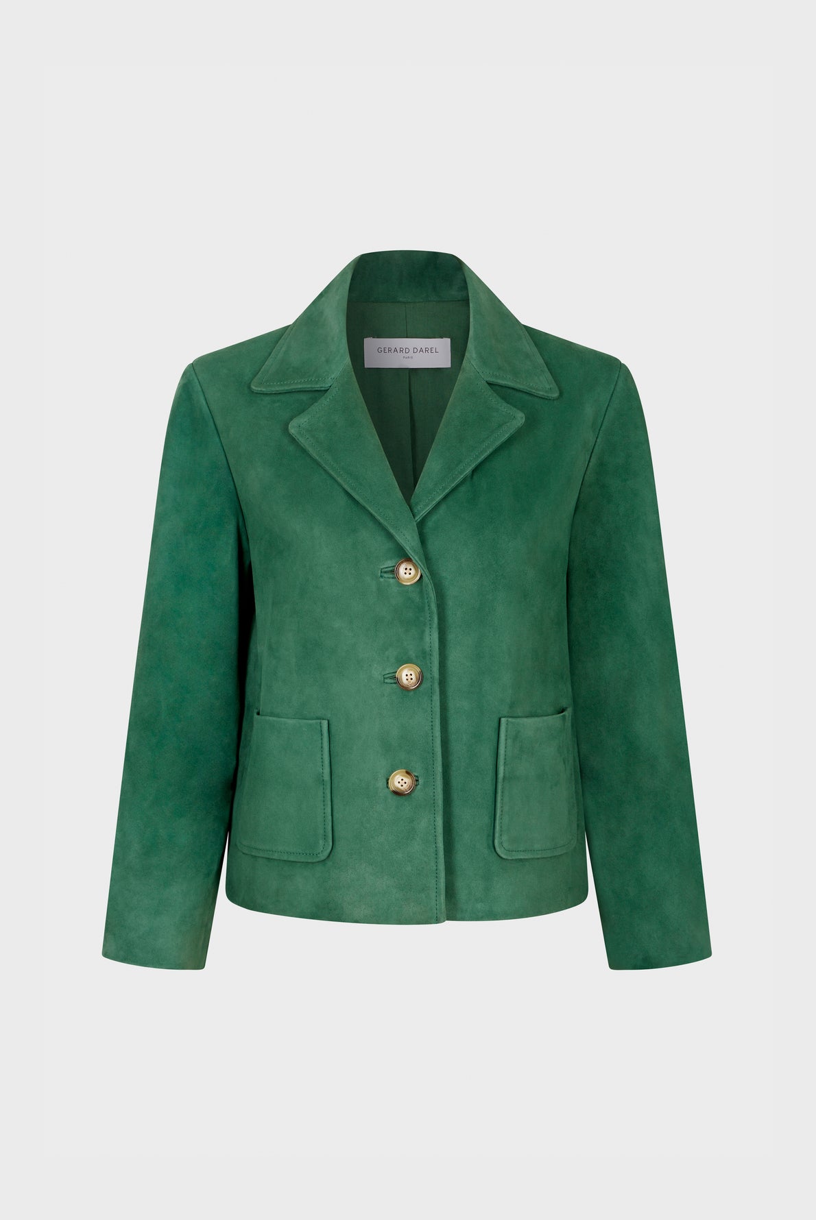 Suede short jacket - NACIA