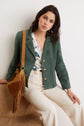 Suede short jacket - NACIA