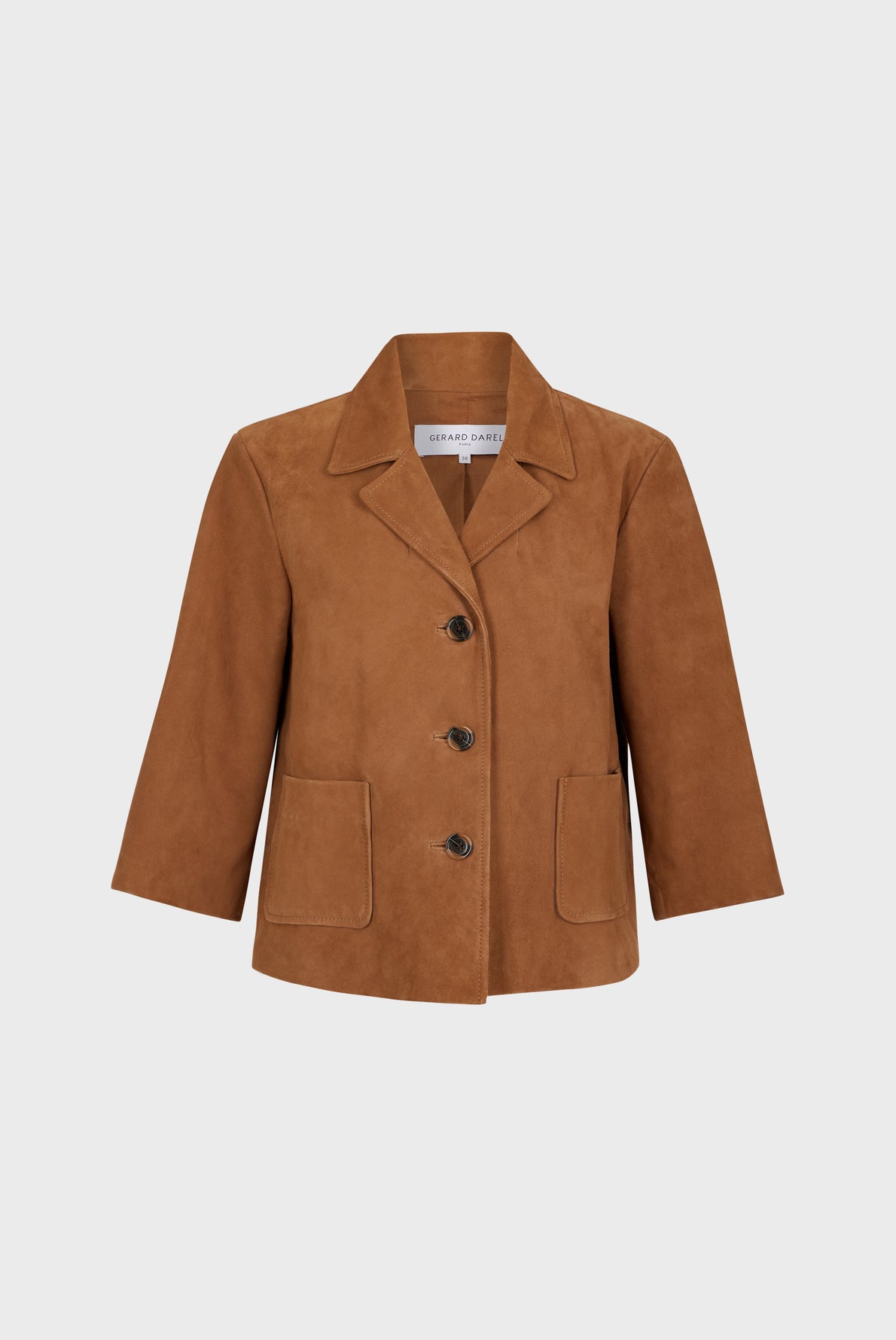 Suede short jacket - NACIA