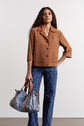 Suede short jacket - NACIA