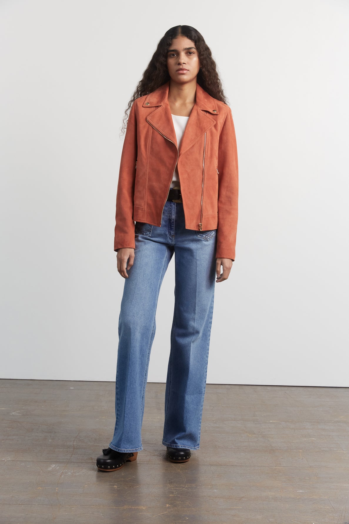 Suede jacket - NADEGE