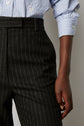 Pantalon large en flanelle rayée - DALI
