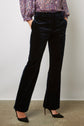 Pantalon droit de tailleur en velours - ELEONIE