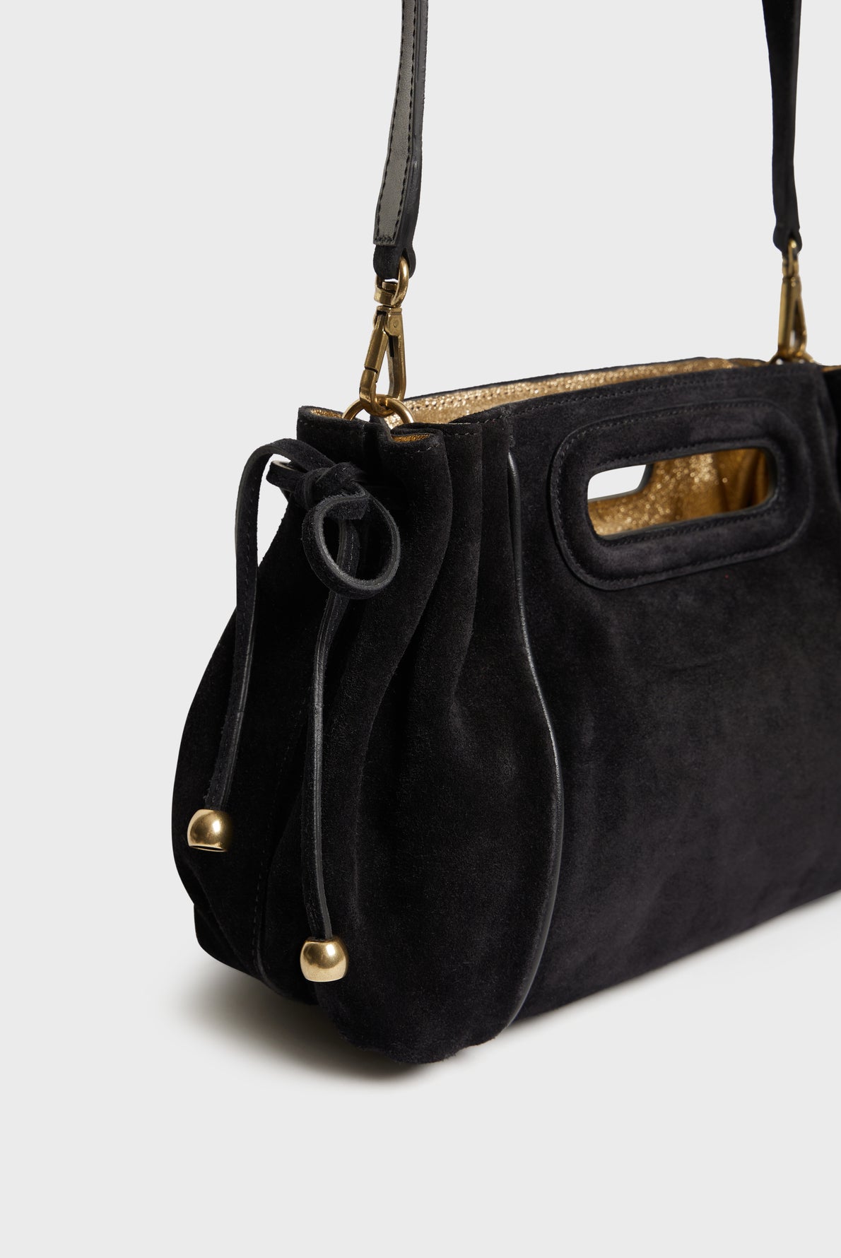 Handbag in washed sheep leather - MINI DANY