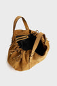 Sac à main en cuir velours avec initiales GD en all over - LE 24H