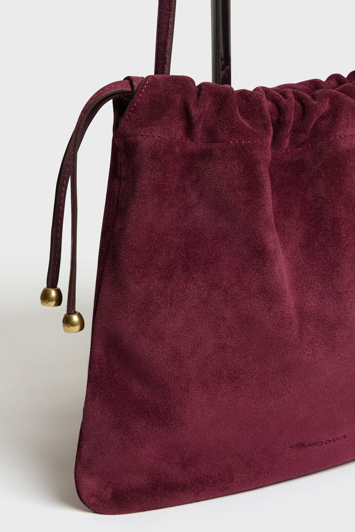 Sac bourse en cuir velours - ALICE