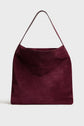 Totebagin suede leather - LADY