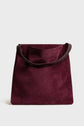 Totebagin suede leather - LADY