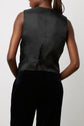 Gilet de tailleur en velours lisse - NINA