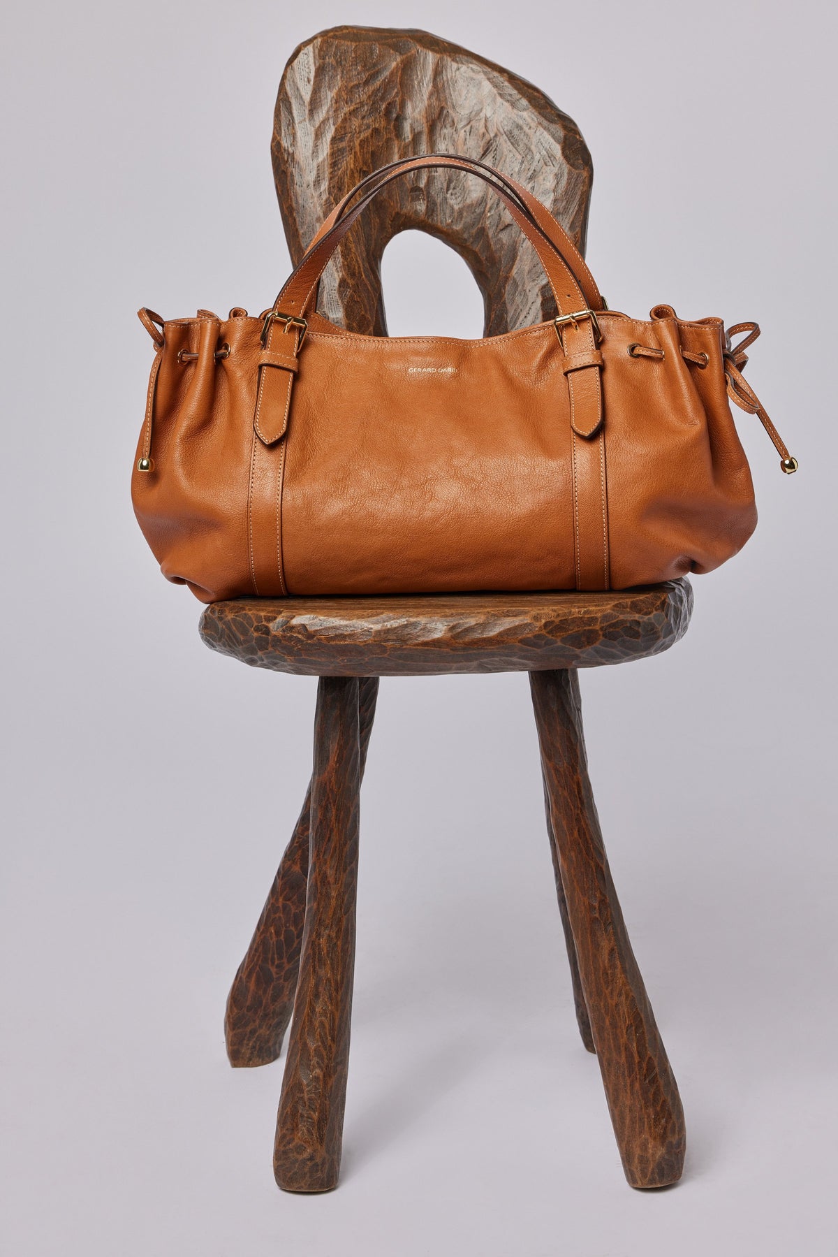 Gerard Darel Sac 24h camel Capsule Premium